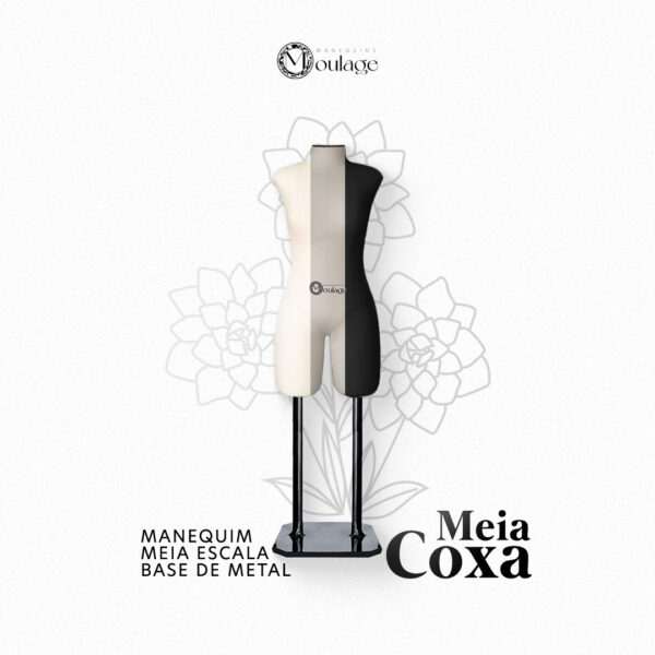 Manequim Meia escala - Meia Coxa - Base para trabalho (2K24)