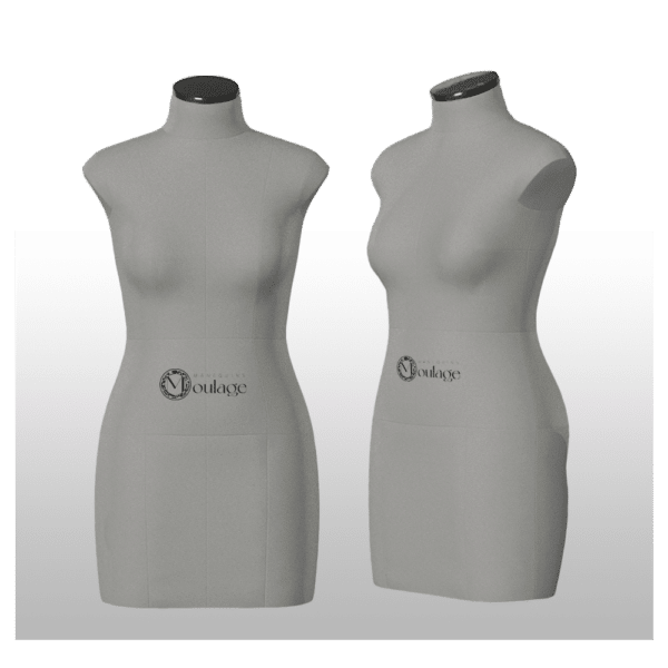 Manequim modelo Meia Saia Cinza (2K24) M