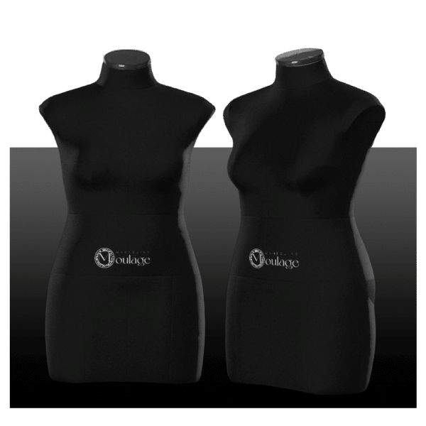 Manequim modelo Meia Saia preto (2K24) G